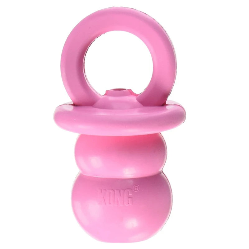 KONG Puppy Binkie – S/M | Speen-vormig Kauwspeeltje voor Puppy’s