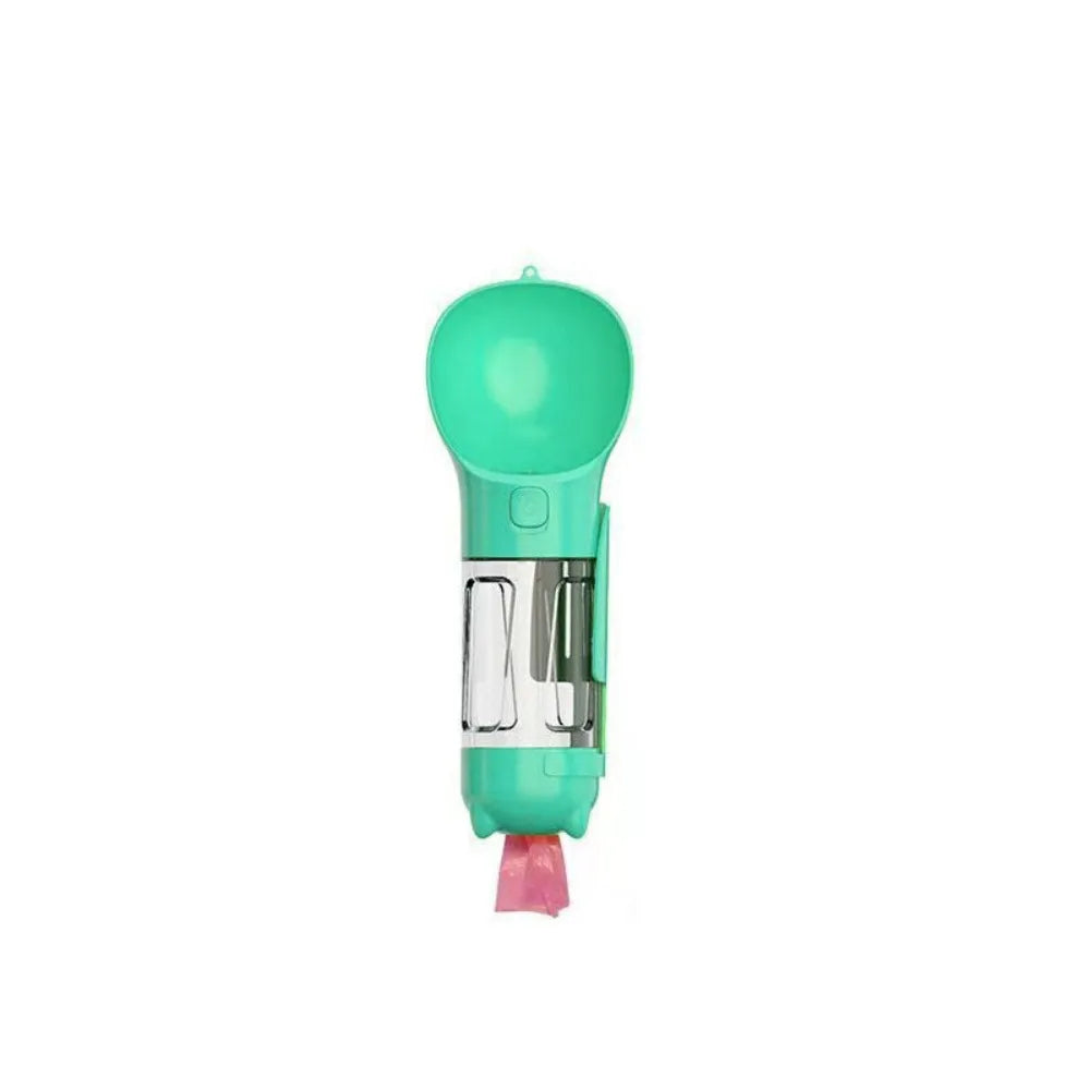Luxe 3-in-1 Pet Dispenser – 300/500ml | Waterfles, Voercontainer & Afvaloplossing in Één