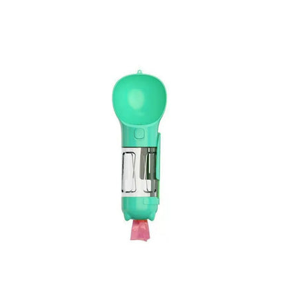 Luxe 3-in-1 Pet Dispenser – 300/500ml | Waterfles, Voercontainer & Afvaloplossing in Één