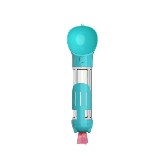 Luxe 3-in-1 Pet Dispenser – 300/500ml | Waterfles, Voercontainer & Afvaloplossing in Één